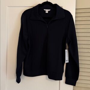 Athleta Midnight Blue Zip Pullover